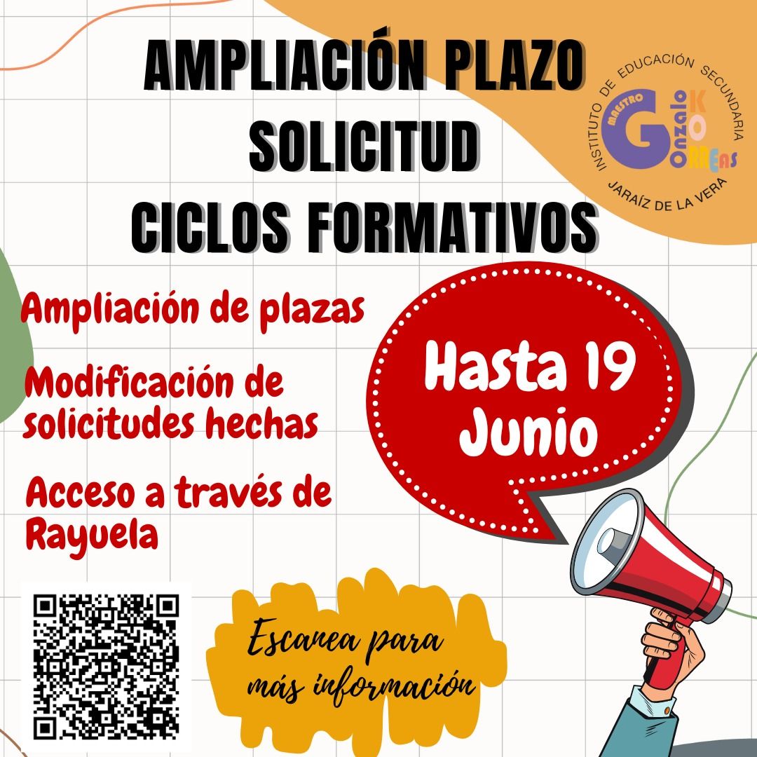 Ampliación plazo